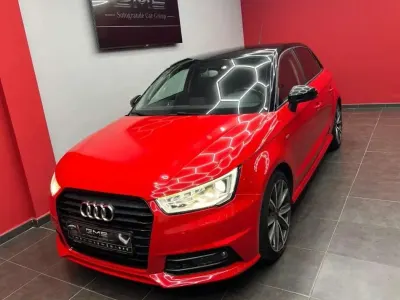 Usado Audi A1 S-Line 95 CV (69 kW) 2016 Negro Utilitario