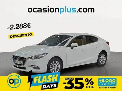 Usado Mazda 3 Style 120 CV (88 kW) 2017 Blanco