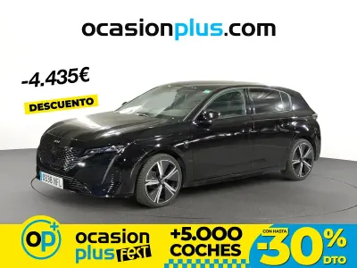 Usado Peugeot 308 GT 130 CV (95 kW) 2024 Negro Berlina