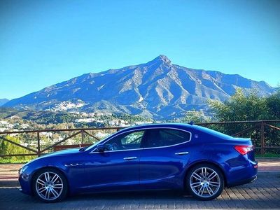Usado Maserati Ghibli 330 CV (242 kW) 2015 Azul Coupe