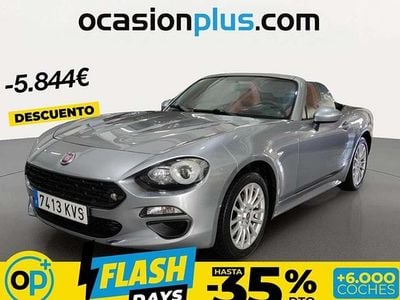 Usado Fiat 124 Spider 140 CV (102 kW) 2019 Plateado Descapotable