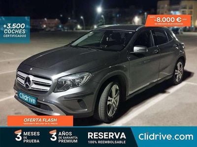 Usado Mercedes GLA200 Style 136 CV (100 kW) 2015 Gris SUV