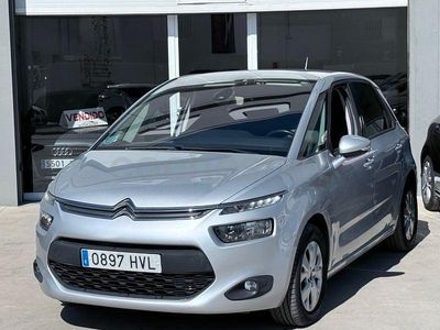 Usado Citroën C4 Picasso Seduction 120 CV (88 kW) 2014 Gris / plata Monovolumen