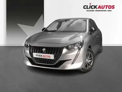 Usado Peugeot 208 Access 82 CV (60 kW) 2022 Gris Utilitario