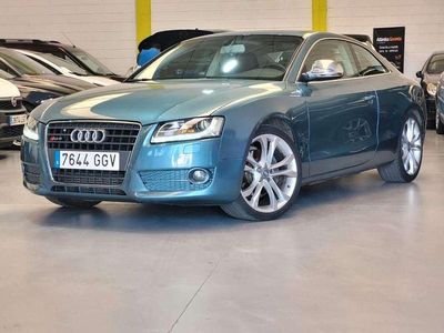 Usado Audi A5 190 CV (139 kW) 2008 Azul Coupe