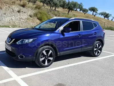 Usado Nissan Qashqai N-Connecta 110 CV (80 kW) 2015 Azul SUV