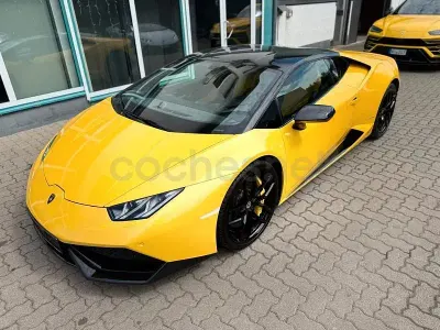 Usado Lamborghini Huracán 610 CV (448 kW) 2016 Amarillo Coupe