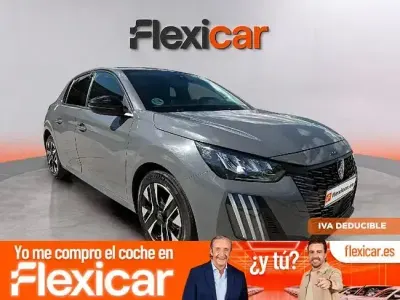 Usado Peugeot 208 Allure 100 CV (73 kW) 2025 Gris Utilitario