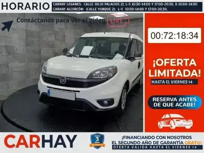 Usado Fiat Doblò 95 CV (69 kW) 2021 Blanco Monovolumen