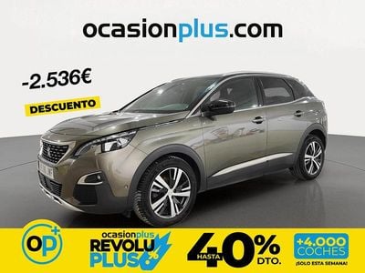 Usado Peugeot 3008 GT-line 150 CV (110 kW) 2017 Gris SUV