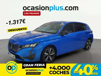 Usado Peugeot 308 Allure 130 CV (95 kW) 2022 Azul