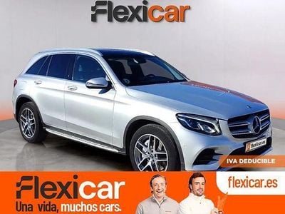 Usado Mercedes GLC250 211 CV (155 kW) 2019 Gris / plata SUV