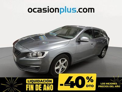 Gris Usado 2017 Volvo V60 Kinetic Familiar | 13.590 € (Precio justo)