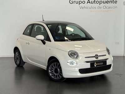 Usado Fiat 500 Lounge 69 CV (50 kW) 2020 Beige Utilitario
