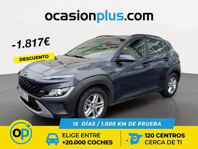 Usado Hyundai Kona 120 CV (88 kW) 2022 Gris SUV