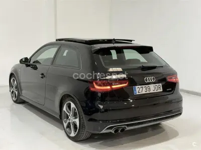 Usado Audi A3 S-Line 180 CV (132 kW) 2015 Negro Berlina