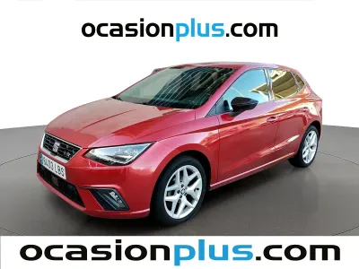 Usado Seat Ibiza FR 90 CV (66 kW) 2019 Rojo Utilitario