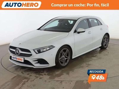 Usado Mercedes A220 AMG line 136 CV (100 kW) 2021 Blanco Berlina