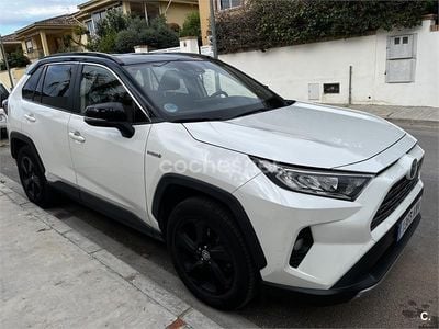 Usado Toyota RAV4 Hybrid 222 CV (163 kW) 2019 Blanco SUV