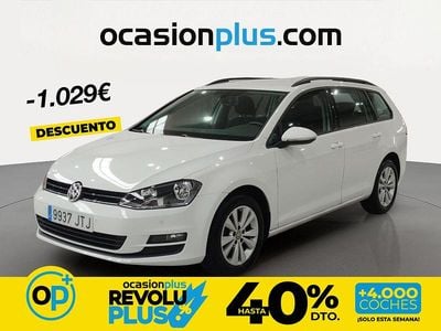 Usado VW Golf VII Edition 110 CV (80 kW) 2016 Blanco Familiar