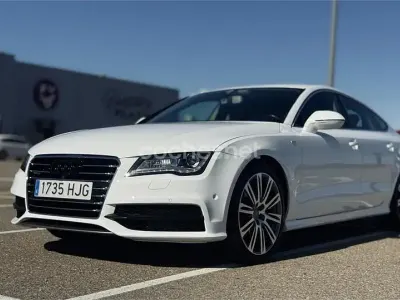 Usado Audi A7 Sportback S-Line 245 CV (180 kW) 2012 Blanco Utilitario