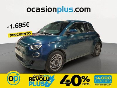 Usado Fiat 500e Icon 86 kW (118 CV) 2023 Verde Utilitario