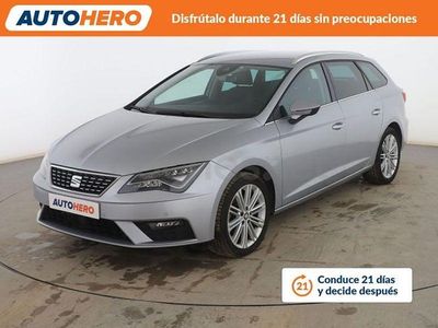 Usado Seat Leon XCELLENCE 180 CV (132 kW) 2018 Gris / plata Familiar