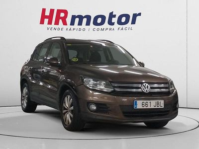 Usado VW Tiguan 111 CV (81 kW) 2014 Marrón SUV