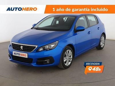 Usado Peugeot 308 Active 110 CV (80 kW) 2021 Azul Berlina