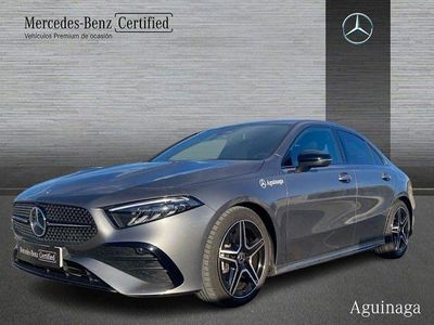 Usado Mercedes A180 AMG line 116 CV (85 kW) 2025 Gris montaña