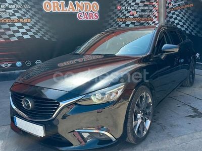 Negro Usado 2015 Mazda 6 Luxury Familiar | 12.900 € (Un poco caro)