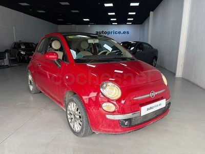 Usado Fiat 500C 69 CV (50 kW) 2015 Rojo Descapotable