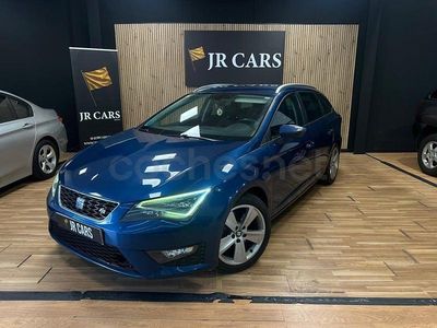 Usado Seat Leon FR 184 CV (135 kW) 2016 Azul Familiar