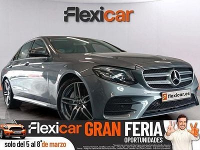 Usado Mercedes E220 194 CV (142 kW) 2018 Gris Berlina