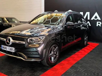 Usado Mercedes GLC300e 320 CV (235 kW) 2021 Gris / plata SUV
