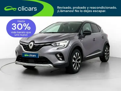 Usado Renault Captur Techno 90 CV (66 kW) 2023 Gris SUV