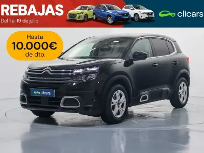 Usado Citroën C5 Aircross Live 131 CV (96 kW) 2021 Negro SUV