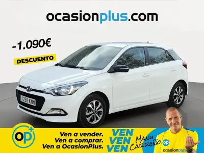 Usado Hyundai i20 GO! 75 CV (55 kW) 2018 Blanco