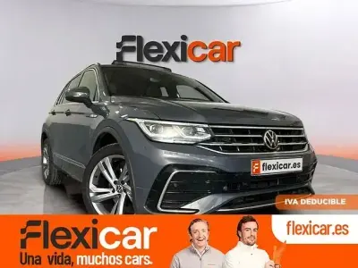 Usado VW Tiguan R-line 150 CV (110 kW) 2021 Gris SUV