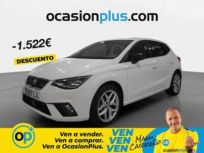 Usado Seat Ibiza FR 90 CV (66 kW) 2020 Blanco Utilitario