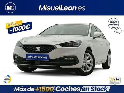 Usado Seat Leon Style 130 HP (95 kW) 2021 Branco Carrinha