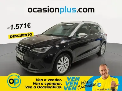 Usado Seat Arona FR 110 CV (80 kW) 2022 Negro SUV