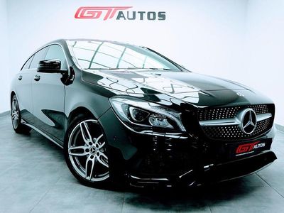 Usado Mercedes CLA200 AMG 136 CV (100 kW) 2018 Negro Utilitario