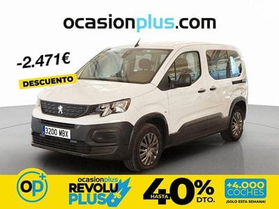 Usado Peugeot Rifter Active 100 CV (73 kW) 2022 Blanco Monovolumen