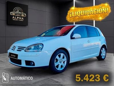 Begagnad VW Golf VI Highline 105 HK (77 kW) 2008 Vit Halvkombi