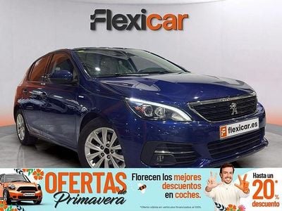 Usado Peugeot 308 Active 130 CV (95 kW) 2020 Azul Berlina