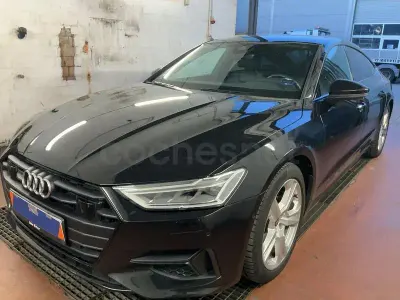 Usado Audi A7 265 CV (194 kW) 2022 Negro Berlina