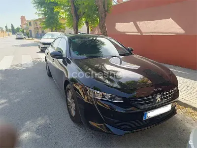 Usado Peugeot 508 Active 131 CV (96 kW) 2022 Negro Berlina