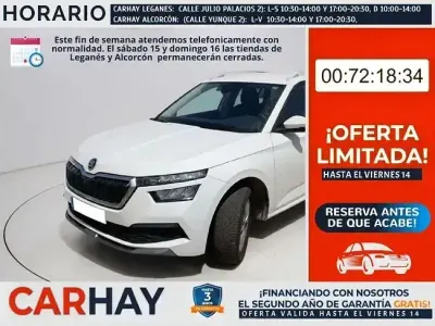 Usado Skoda Kamiq Ambition 110 CV (80 kW) 2021 Blanco SUV