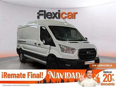 Blanco Usado 2021 Ford Transit Trend Familiar | 22.990 € (Precio justo)